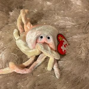Ty TEENIE BEANIE BABY GOOCHY THE JELLYFISH VINTAGE  NWT